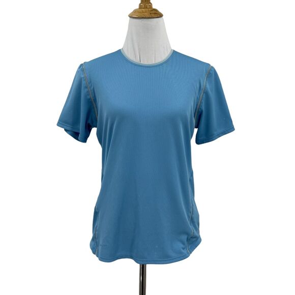 Vintage Nike ACG Base Layer Shirt Women M Medium Short Sleeve Stretch Tee *READ - Picture 1 of 10